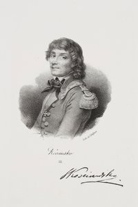 Tadeusz Kościuszko szabadságharcos portréja alkotó: Francois Seraphin Delpech