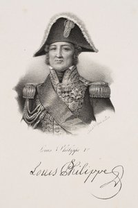 Louis-Philippe király portréja alkotó: Francois Seraphin Delpech