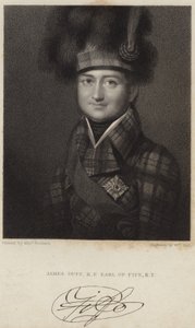 James Duff portréja; Earl of Fife alkotó: Francois Theodore Rochard