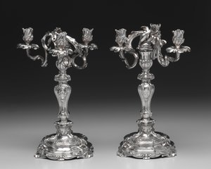 Kandeláber, 1757-1758 alkotó: Francois Thomas Germain