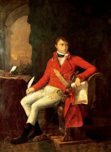 I. Bonaparte Napóleon portréja az első konzul egyenruhájában alkotó: Francois Xavier (attr. to) Fabre