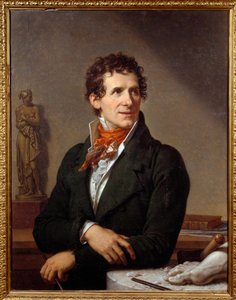 Antonio Canova (1757-1822) szobrász portréja Xavier Fabre (1766-1837) festménye 1812 Dim. 0,91x0,7 m Montpellier, Fabre múzeum - Antonio Canova olasz szobrász (1757-1822) portréja. Francois Xavier Fabre (1766-1837) festménye