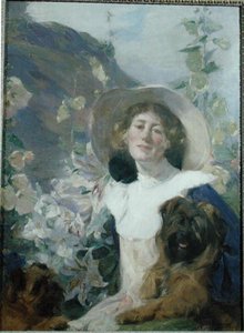 A művész felesége, Katherine Graham