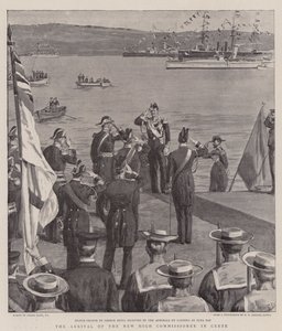 Az új főbiztos érkezése Krétára alkotó: Frank Dadd