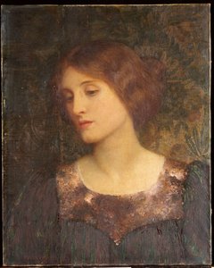 Elmélkedés, 1897 alkotó: Frank Dicksee