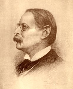 Edmund William Gosse angol költő, író és kritikus, 1913. alkotó: Frank Dicksee