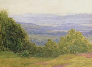 A Kings Ley Greentől Haslemere közelében alkotó: Frank Dicksee