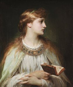 Ophelia. Egy 1864 alkotó: Frank Dicksee