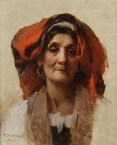 Egy olasz nő feje, 1887