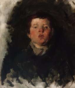 Egy fiú portréja alkotó: Frank Duveneck