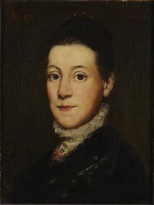 Egy nő portréja alkotó: Frank Duveneck