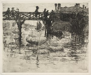 San Pietro in Castello, Velence, 1883. alkotó: Frank Duveneck