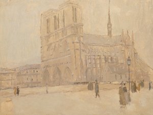 Notre Dame télen alkotó: Frank Edwin Scott