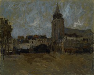 Place St. Germain des Pres alkotó: Frank Edwin Scott