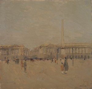 Place de la Concorde sz. II, n.d. alkotó: Frank Edwin Scott