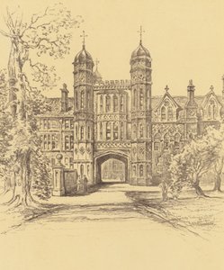 Rossall iskola (litográfia)