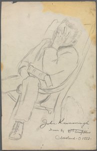 John Kavanaugh vázlata alkotó: Frank H. Tompkins