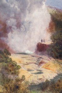 Új-Zéland: (színes litográfia) alkotó: Frank H Wright