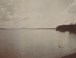 Yellowstone-tó,1880-as évek (fotó)