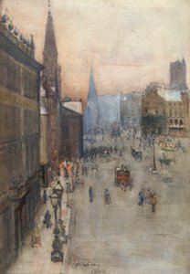 Utcakép, 1894 (wc papíron)