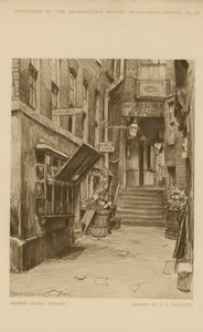George Court on the Strand (metszet)