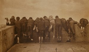 Izgalom, 1889 körül (szépia fotó) alkotó: Frank Meadow Sutcliffe