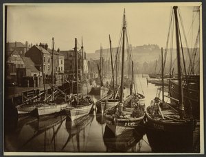 [Whitby kikötője] alkotó: Frank Meadow Sutcliffe