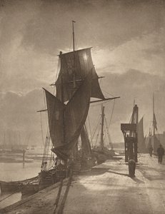 Napfény és árnyék,1890-es évek (fotó) alkotó: Frank Meadow Sutcliffe