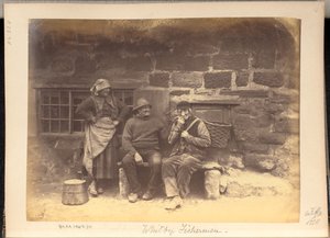 Whitby-i halászok alkotó: Frank Meadow Sutcliffe