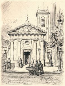 Szent Denis de la Chapelle templom, 1915