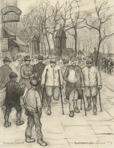 A sebesültek sétánya, 1917