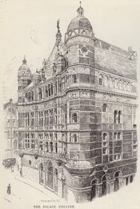 Palace Theatre, London (litho) alkotó: Frank Murray