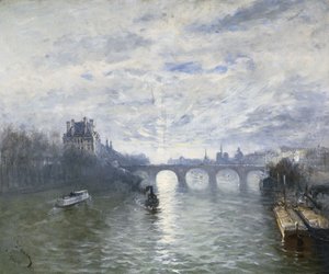 A Paris Royale a Szajnánál, 1895