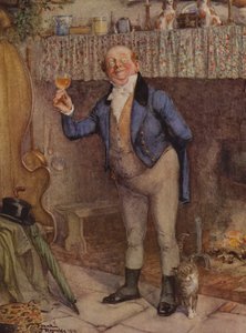Mr Pickwick (színes litográfia)