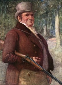 Mr. Wardle (színes litográfia) alkotó: Frank Reynolds