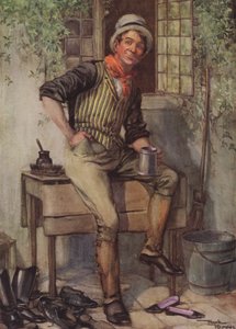 Samuel Weller (színes litográfia)