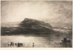 Rigi-hegy hajnalban, 1910.