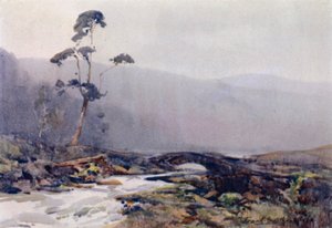 Moorland-patak (színes litó) alkotó: Frank Southgate