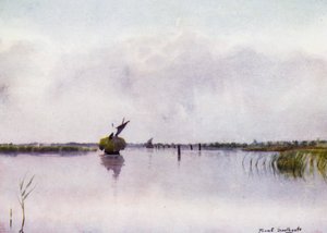 Norfolk Broads: Hay-Boat on Hickling Broad alkotó: Frank Southgate