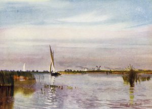 Norfolk Broads: Heigham Sounds alkotó: Frank Southgate
