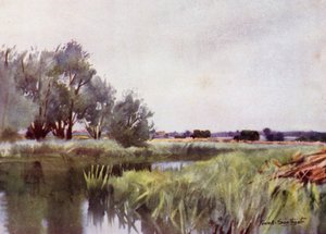 Norfolk Broads: Marsh Hay – Carting on the Yare alkotó: Frank Southgate