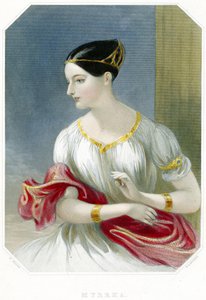 Mirha (kézzel festett nyomat)