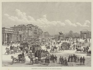 Fejlesztések a Hyde Park-Cornernél és az új Wellington-szobornál