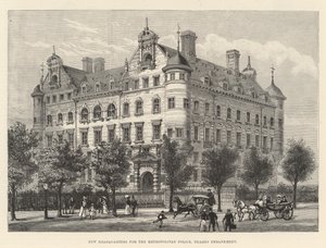 A Fővárosi Rendőrség új főhadiszállása, Thames Embankment
