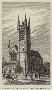 Új Szent Pál plébániatemplom, Hammersmith alkotó: Frank Watkins