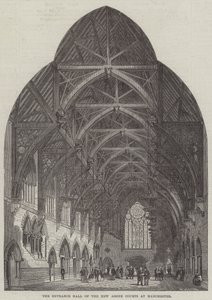 A manchesteri New Assize Courts bejárati csarnoka alkotó: Frank Watkins