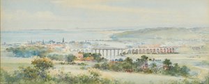 Berwick ( akvarell) alkotó: Frank Watson Wood