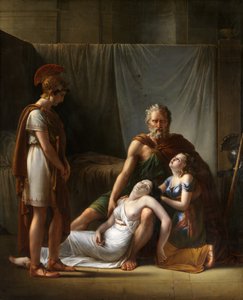 Belisarius feleségének halála (olaj, vászon) alkotó: François-Joseph Kinsoen
