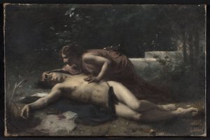 Pyramus és Thisbe, 1875 körül (olaj, vászon)