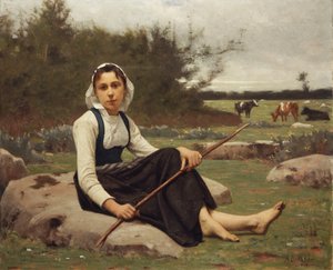 Pásztorlány, 1890